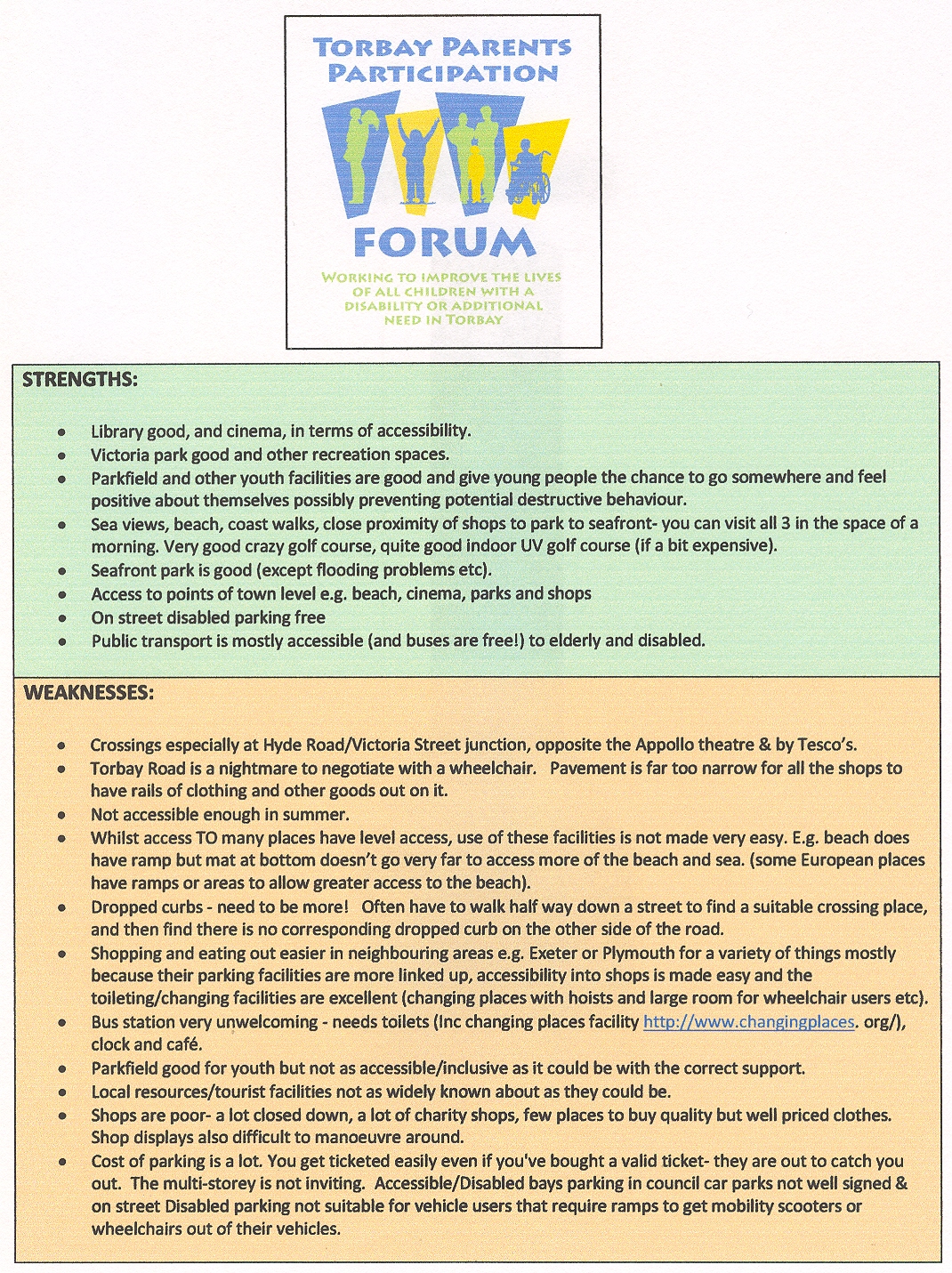Torbay PPF SWOT: 10-Jul-2012 Torbay PPF SWOT: 10-Jul-2012